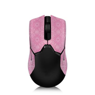 Snowflake Anti-slip Mouse Stickers for Razer Viper Ultimate Pink - 1