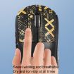 Logitech GPW 2-Generation Mouse Anti-Slip Stickers - Black Gold Print - 5