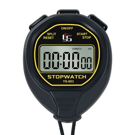 YS Competition Electronic Waterproof Stopwatch Timer - Black - 1