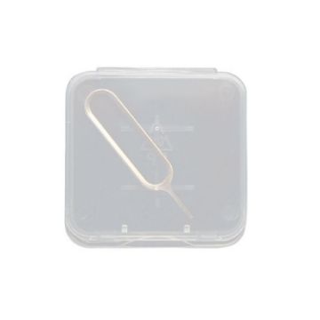 Cell Phone SIM Card Removal Pin Memory Card Holder With Storage Case - 1