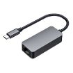 Type-C to RJ45 Ethernet Adapter - 2500Mbps (Grey) - 1