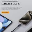 140W Computer Charging Adapter - DC 7.4 x 0.6mm to USB-C/Type-C - 4