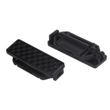 Car Safety Belt Limiter Buckle Anti-Strangle Clip - Black - 1