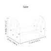 YX107 Acrylic Vinyl Record Display Stand Transparent - 3