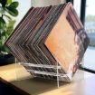 YX107 Acrylic Vinyl Record Display Stand Transparent - 5