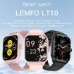 LEMFO LT10 Smart Watch - Bluetooth Call/Health Monitoring - Pink - 2