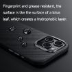 SULADA 600D Kevlar Texture PC Shockproof Phone Case for iPhone 15 Pro Max - Black - 4