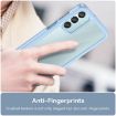 Samsung Galaxy M15 Colorful Series Acrylic Hybrid TPU Phone Case Blue - 5