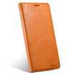 iPhone X/XS Suteni J02 Oil Wax Wallet Leather Phone Case - Khaki - 2