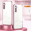OPPO K5/Realme XT Transparent Plating Phone Case (Purple) - 2