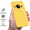 Yellow Silicone Phone Case for Xiaomi Redmi A3/Poco C61 - 2