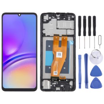 Samsung Galaxy A05 SM-A055F LCD Screen Digitizer Assembly with Frame - 1