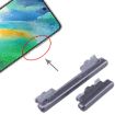 10pcs Power + Volume Buttons for Samsung Galaxy S21 FE 5G SM-G990 (Black) - 4