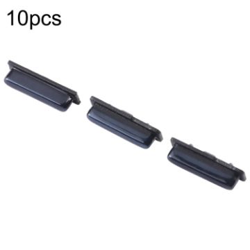 10pcs Power + Volume Buttons for Samsung Galaxy J4+ SM-J415 (Black) - 1
