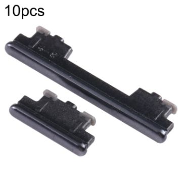 10pcs Power + Volume Buttons for Samsung Galaxy A52 5G SM-A526 (Black) - 1