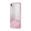 iPhone SE 2022/2020/8/7 Pink Glitter Electroplated Case - 1