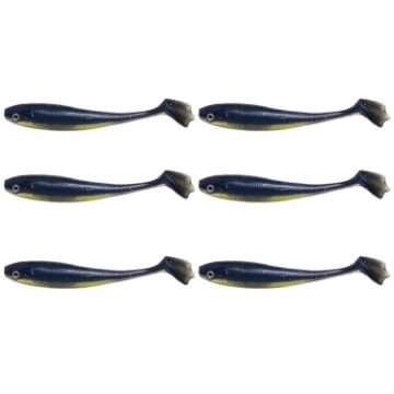 HENGJIA T-Tail Soft Dummy Bait Fishing Lures 6pcs Pack - Color 1 - 1