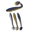 HENGJIA Spaghetti Worm T-Tail Soft Bait Fishing Lures (Color 2) - 2