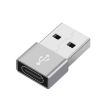 HAWEEL USB-C Female to USB 2.0 Male Adapter - Charging & Data Transfer - 1