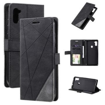 Samsung Galaxy A11 EU Leather Case with Holder & Card Slots & Wallet - 1