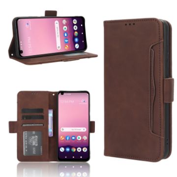 Orbic Magic 5G R678EL Leather Phone Case - Brown - 1