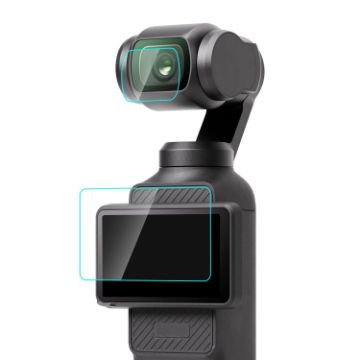 PULUZ Tempered Glass Lens Protector for DJI OSMO Pocket 3 - 1
