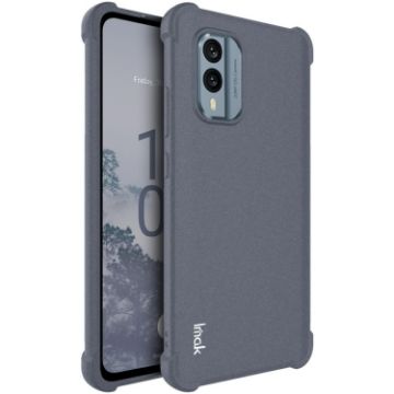 Nokia X30 5G Imak Shockproof Airbag TPU Phone Case - Matte Grey - 1