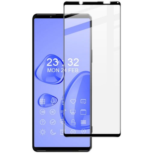 IMAK 9H Tempered Glass Film for Sony Xperia 10 III - Full Screen Protection - 1