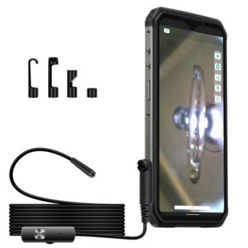 Ulefone Endoscope E1 IP67 Waterproof 3 in 1 for Ulefone Power Armor - Black - 1