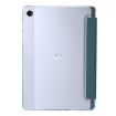 Samsung Galaxy Tab A9+ Clear Acrylic Deformation Leather Tablet Case - 3