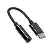 JOYROOM SH-C1 Type-C to 3.5mm Audio Adapter - Black - 1