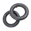 10 x Electric Scooter Inner Tube - 45 Degree Valve - Yellow Stripes - 4