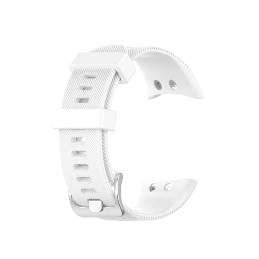 White Silicone Watch Band for Garmin Forerunner 45 & 45S - 1