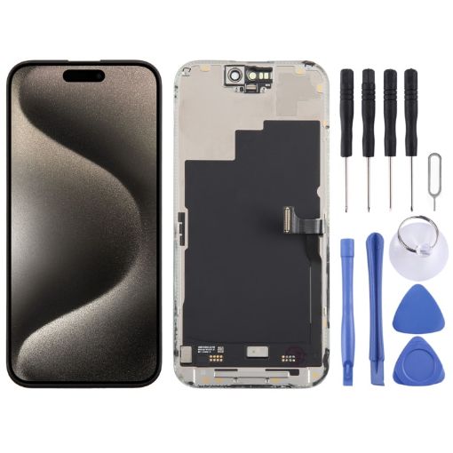 iPhone 15 Pro LCD Screen with Digitizer - Full Assembly - 1