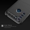 Motorola One Fusion Carbon Fiber TPU Case - Black - 4