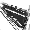 West Biking 4L Bicycle Triangle Bag - Black - 1