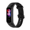 Huawei Honor Band 5i/Band 4 Silicone Watch Band - Black - 1