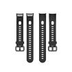 Huawei Honor Band 5i/Band 4 Silicone Watch Band - Black - 5