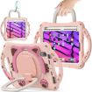 Cute Cat King Kids iPad Mini 6 Case - Pink - 2
