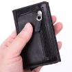Stainless Steel RFID Business Card Box - Carbon Fiber Black - 4