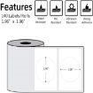 Phomemo M110/M200 140pcs/Roll 50x50mm Round Thermal Labels - 2