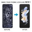 Samsung Galaxy Z Flip4 SM-F721 LCD Screen Digitizer Assembly Purple - 6