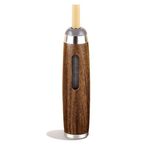 Car Smoking Ashtray - Beechwood Dark Walnut - 1