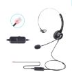 VT200 Single Ear Telephone Headset Operator Headset With Mic - 1