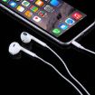 3.5mm Earphones with Mic and Control - White - 2
