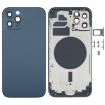 Blue Back Housing Cover with SIM Card Tray & Side Keys & Camera Lens for iPhone 12 Pro - 1