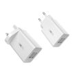 WK WP-U56 2A Dual USB Fast Charging Travel Charger Power Adapter EU Plug - 3