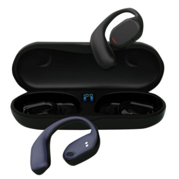 JS270 Wireless Bluetooth Headset Hanging Ear Business Sports Earphone - 1