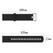 Silicone Watch Band for POLAR Vantage M - Black - 3