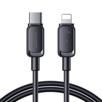 JOYROOM 20W USB-C to 8 Pin Fast Charging Data Cable - 1.2m Black - 1